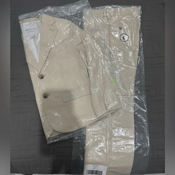 Janie and Jack Khaki suite SET- Sizes 6 & 12 - NWT - Picture 6 of 8